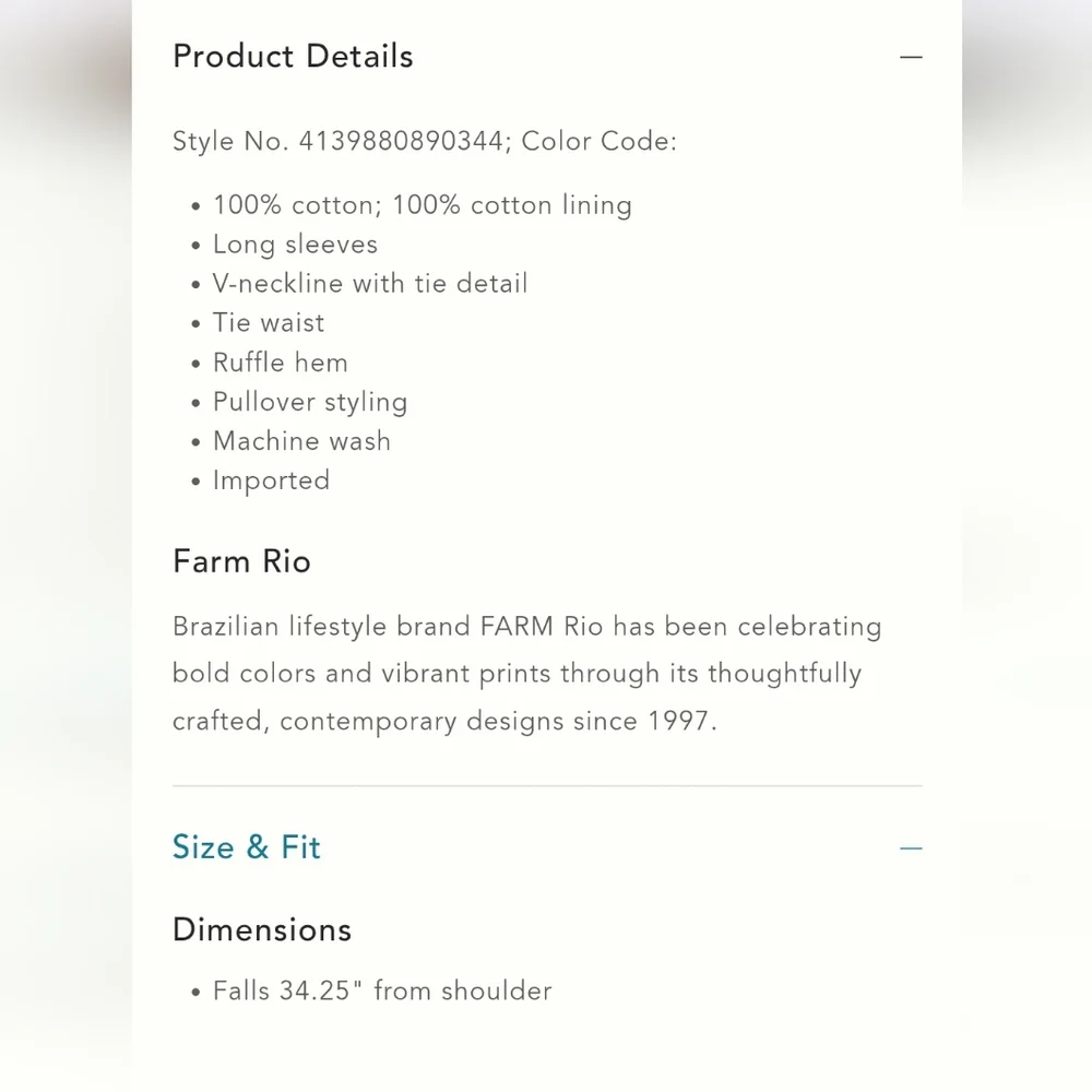 Farm Rio Mini Dress - Picture 11 of 11